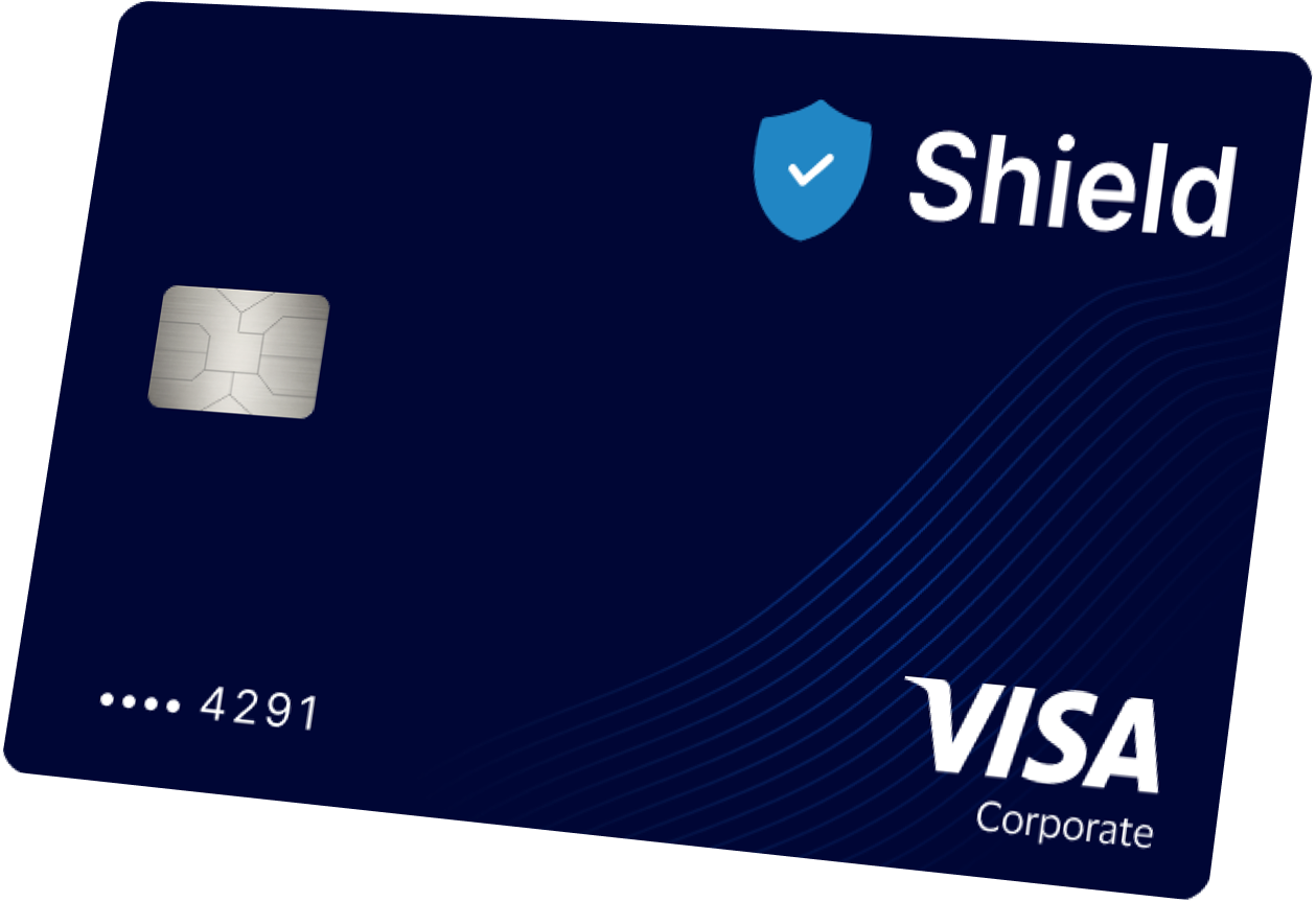Shield corporate Visa card